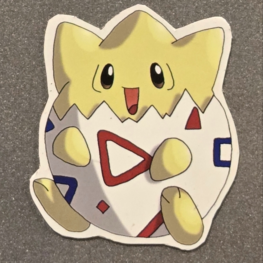 3/$10 Togepi Pokémon Magnet ⭐ Custom-Made